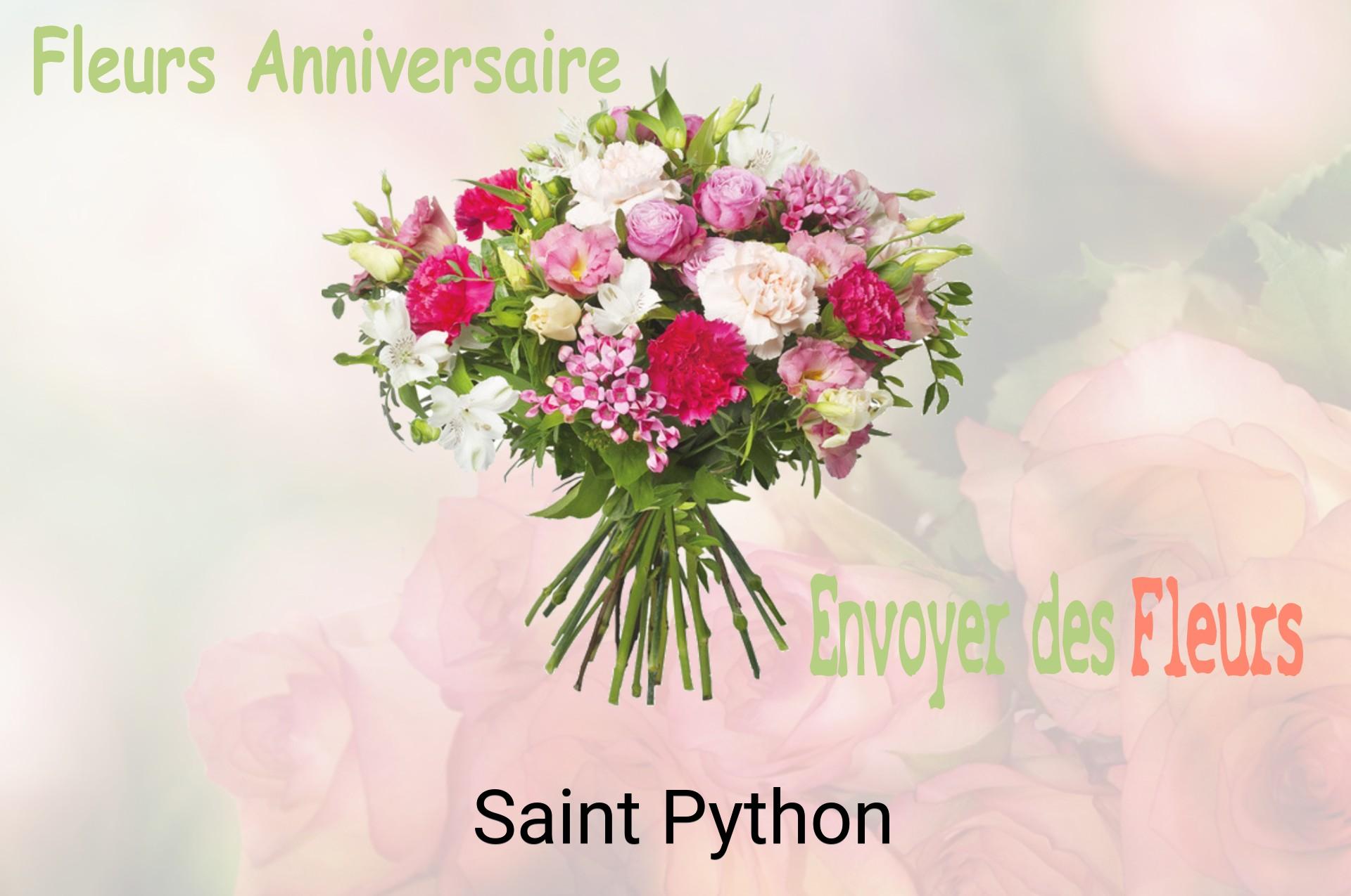 Bouquet de fleurs d’anniversaire livré à Saint-Python